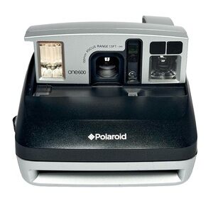Polaroid One600 Instant Film Camera Built-In Flash Auto Exposure Analog Untested